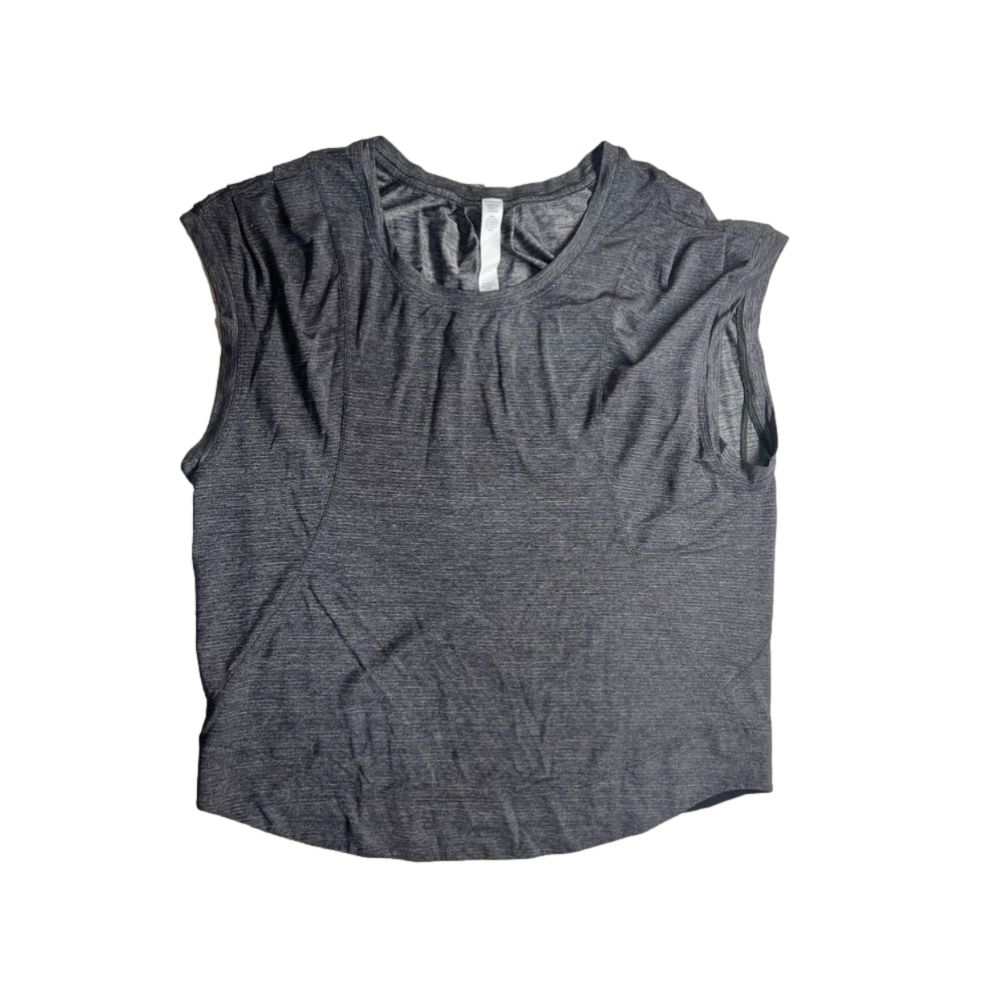 Lululemon sleeveless grey tee Sz.4
